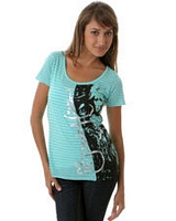 A-Line Scoop Cover Art Tee