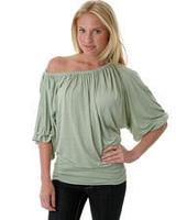 Oversized Banded Bottom Top