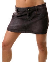 Denim Mini Skirt