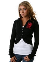 Black Riding Hoodie
