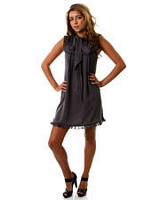Pintuck Dress