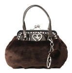 ST. MORITZ Brown/Faux Fur