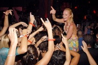 Paris Hilton promoting her debut album
