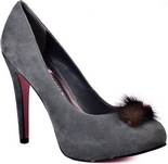 Adanna (Dark Grey Suede)