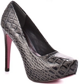Audra (Dark Grey Croc)
