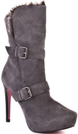 Candace (Dark Grey Suede)