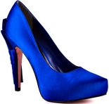 Casey (Royal Blue Satin)