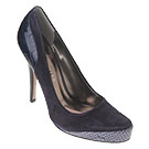 Layla (Purple Suede/Croco)