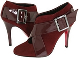 Courtney (Burgundy Suede/Wine Patent)