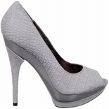 Roxy (Grey Croco Suede)