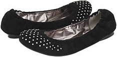 Shimmy (Black Suede)