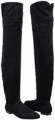 Tali (Black Microsuede)