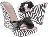 Hamptons (Black Patent/Zebra)