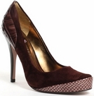 Layla (Brown Suede/Croco)