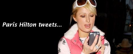 paris hilton tweets