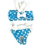 Polkadot LilySuit - Blue