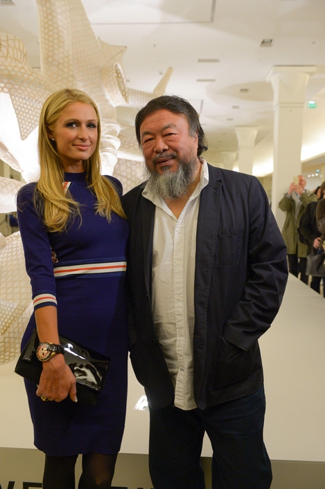 paris hilton and ai weiwei