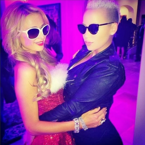 paris hilton amber rose