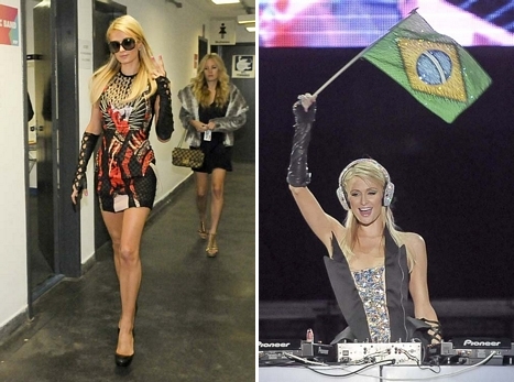 paris hilton brazil dj