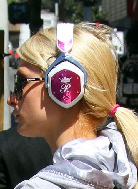 paris hilton headphones