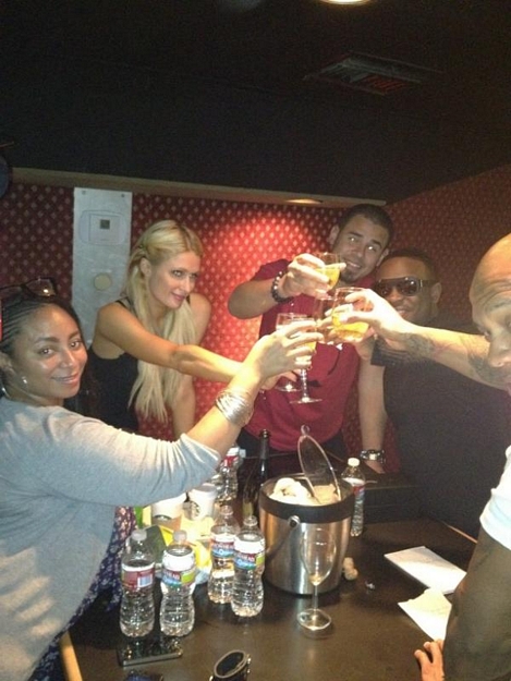 paris hilton, Taura “Aura” Stinson, Afrojack, Flo Rida